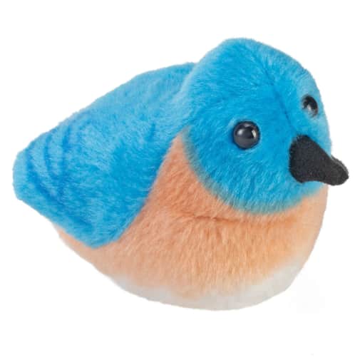 Wild Republic Audubon Bird: Eastern Bluebird Plush With Real Bird Call