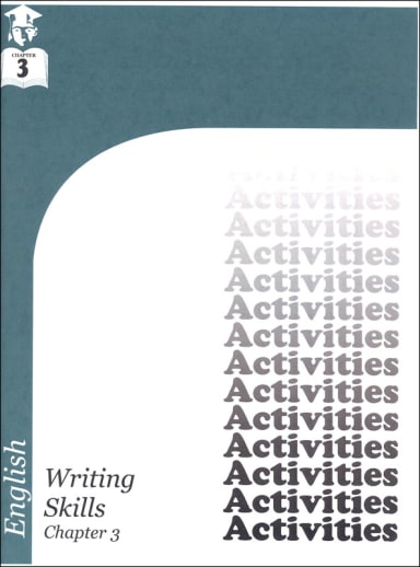 English III: Writing Skills Chapter 3 Activities