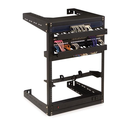 Image of Kendall Howard 15U, 18" Deep, Open Wall Rack, 1915-3-500-15
