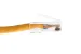 25ft Yellow Non-Booted CAT6 Ethernet Patch Cable