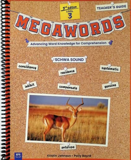 Megawords 3 Teacher's Guide (3rd Edition)