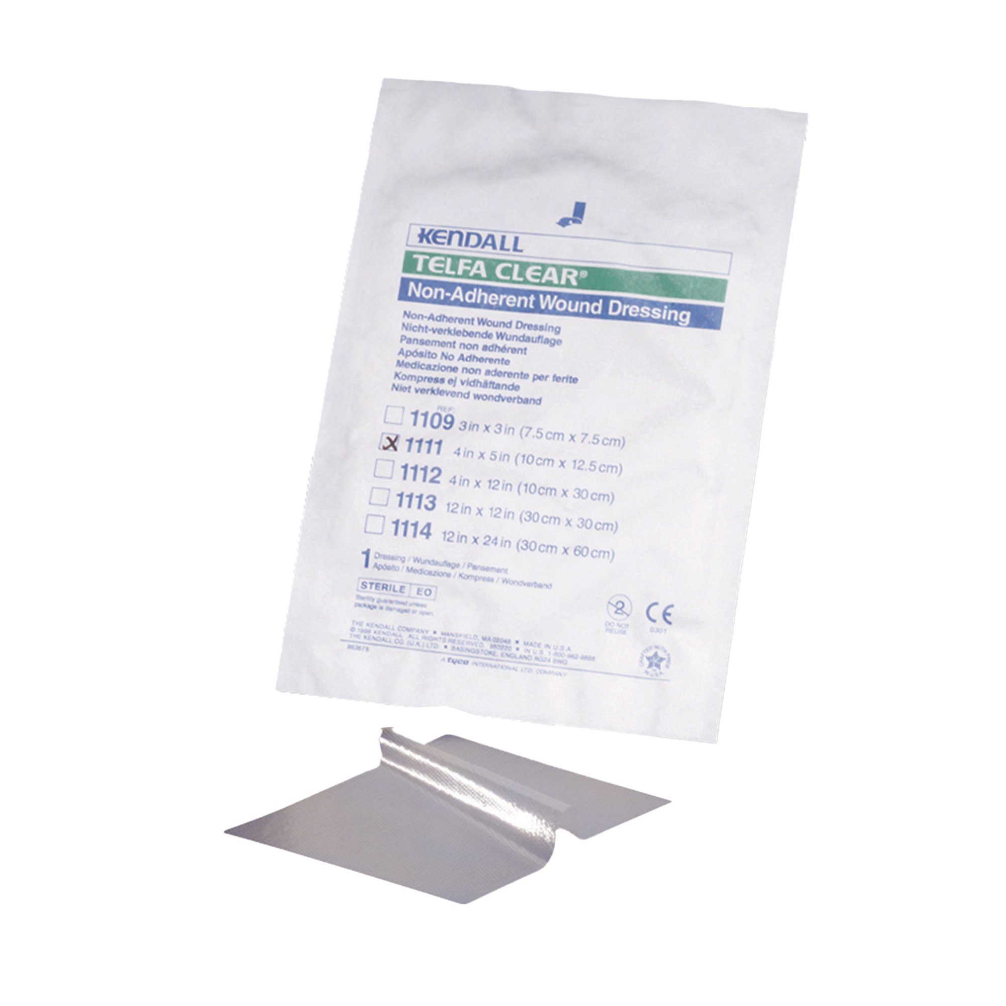Telfa Clear Nonadherent Dressing, 4 x 5 Inch MK 322410