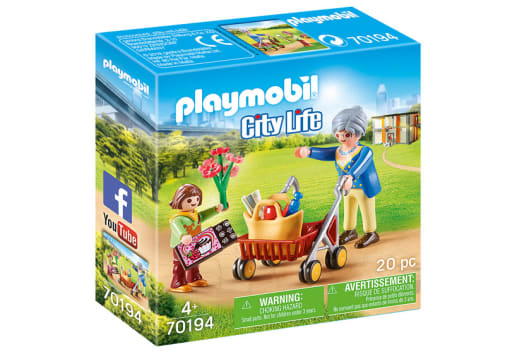 Playmobil City Life Grandmother with Child