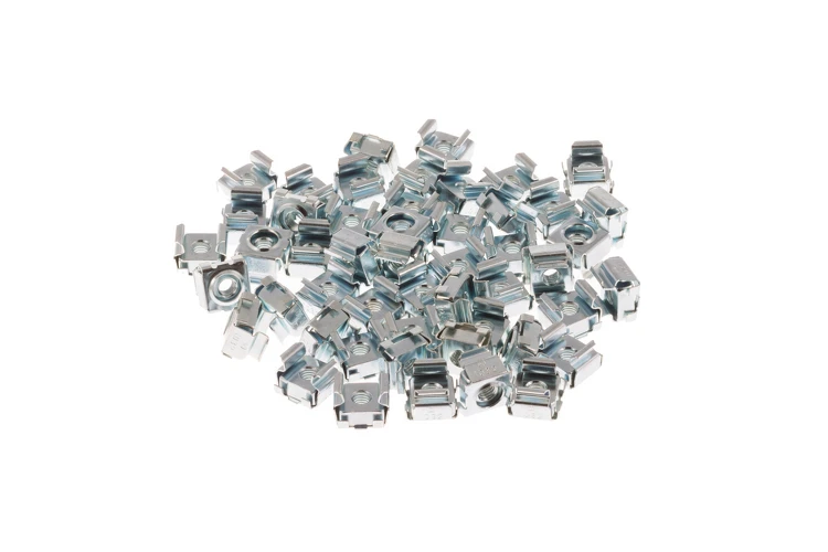 Rack Mount Cage Nuts, 10-32, Qty 50