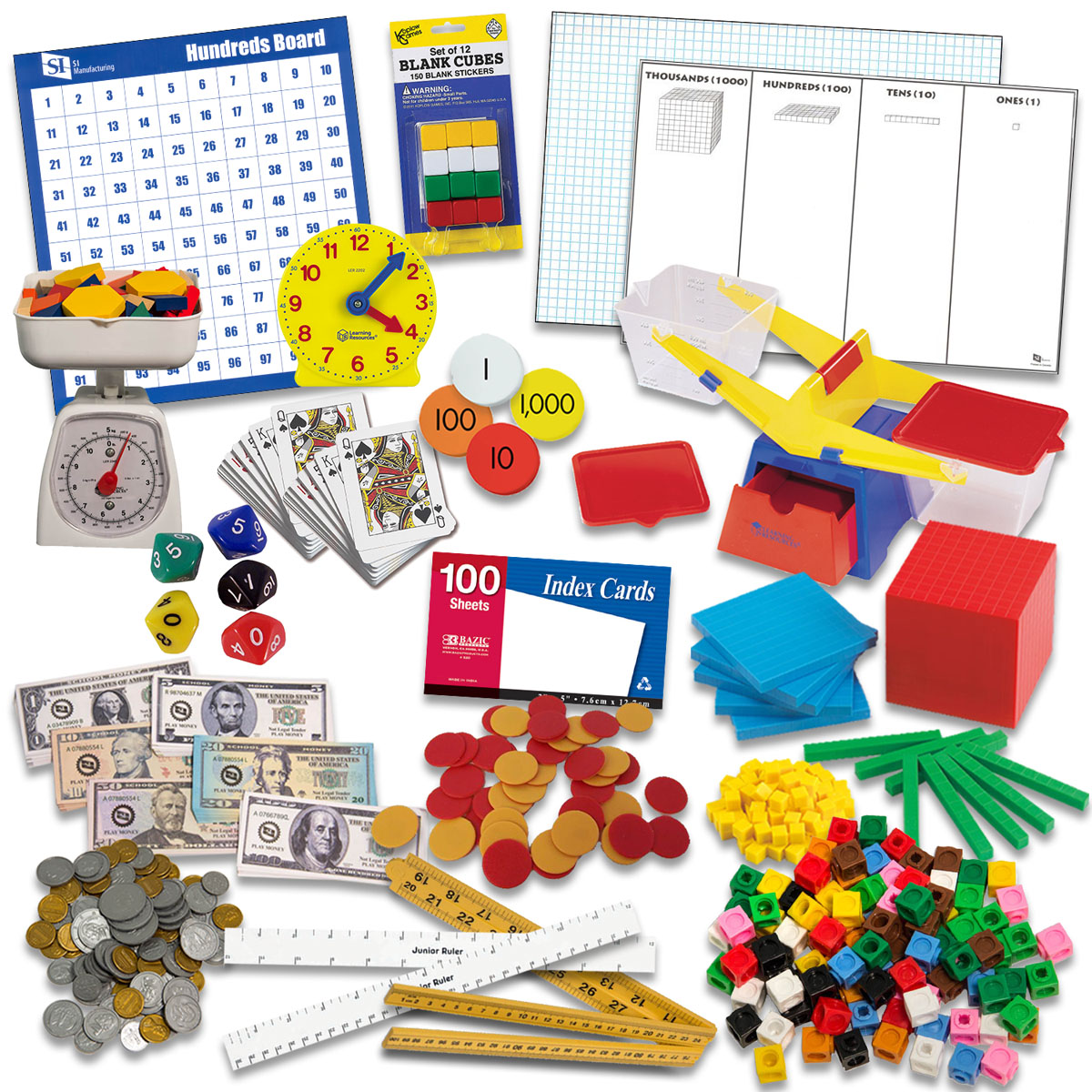 Primary Math US Level 2 Manipulatives Package