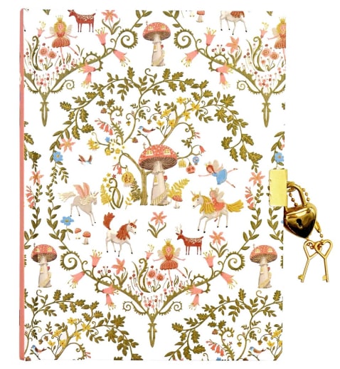 Lock Journal Enchanted Forest