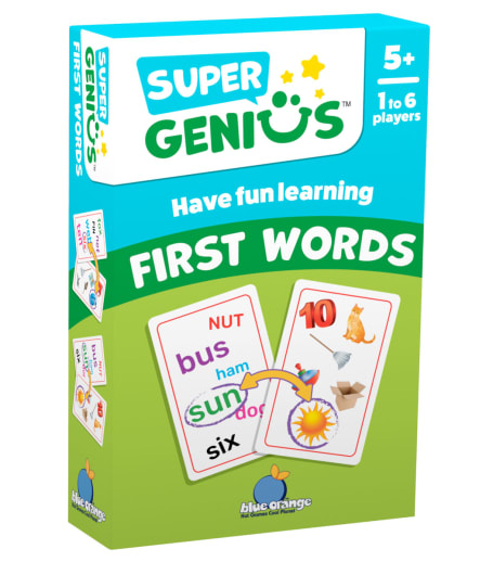 Super Genius First Words Game