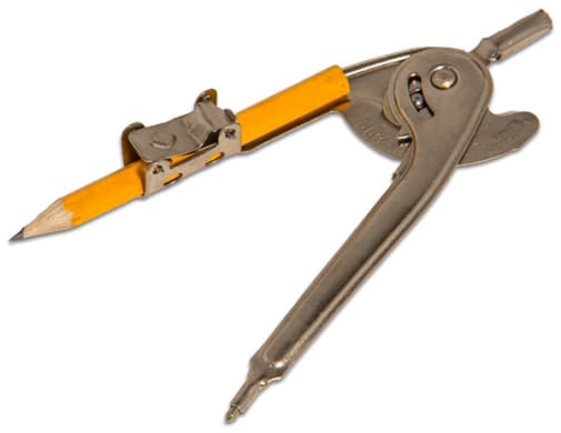 Compass With Safety Point