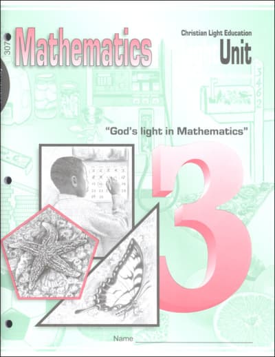 Mathematics LightUnit 307 AnswrKey Sunrise Ed