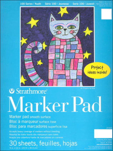 Kids Marker Pad - 9 x 12