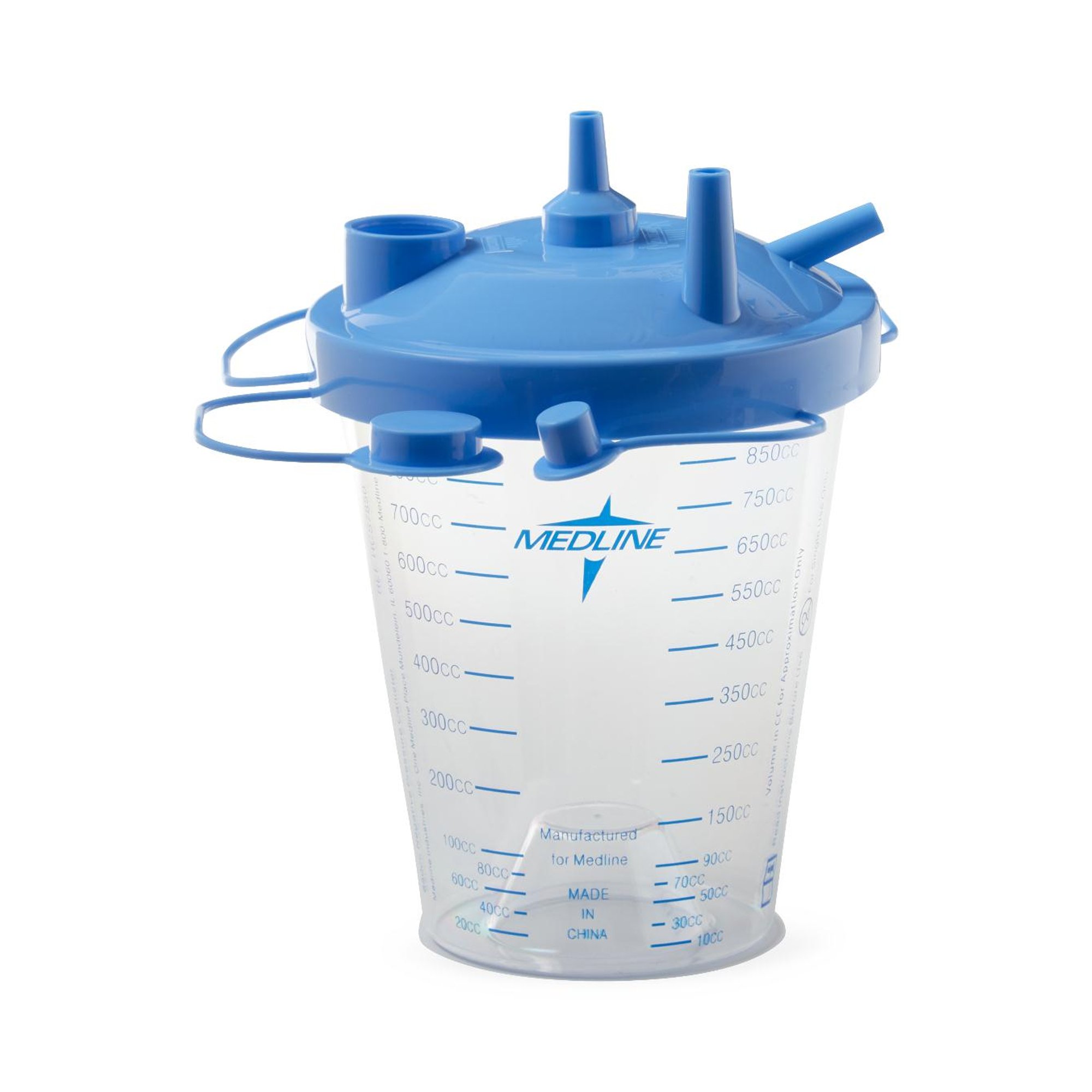 Medline Suction Canister with Lid, 850 mL MK 796906