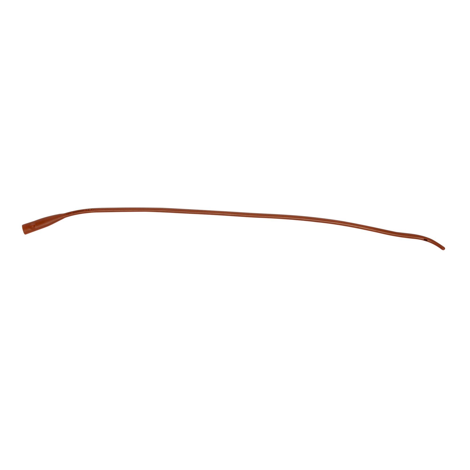 Bard Intermittent Urethral Rubber Catheter, 14 Fr., Tiemann Tip MK 4008