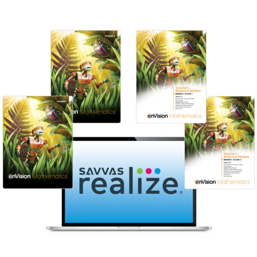 enVisionMath Middle Homeschool Bundle - Grade 6 (2021 edition)