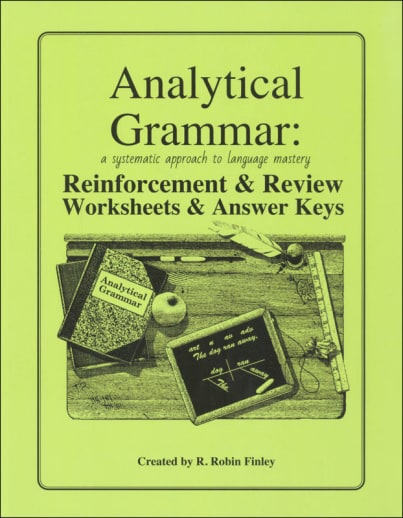 Analytical Grammar: Reinforcement & Review - Worksheets & Answer Keys