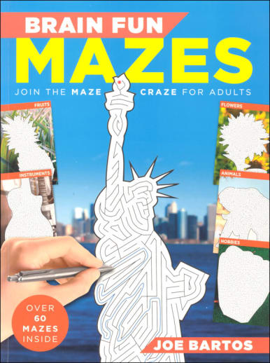 Brain Fun Mazes: Join the Maze Craze for Adults!