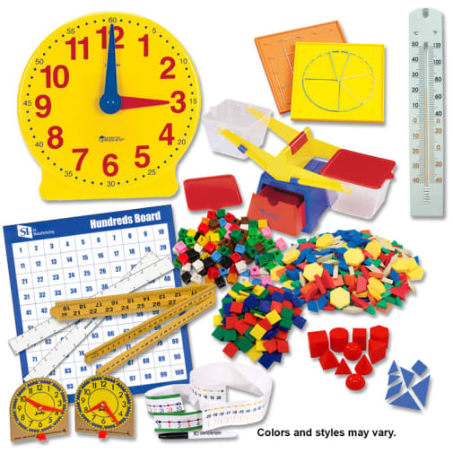 Manipulative Kit 2 (Plastic Pattern Block Upgrade, Optional Items)