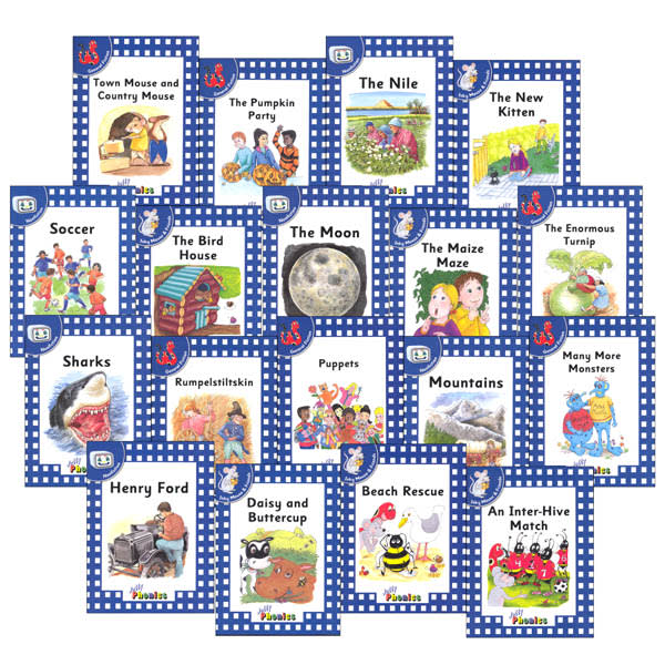 Jolly Phonics Decodable Readers Level 4 Complete Set (18 Titles)