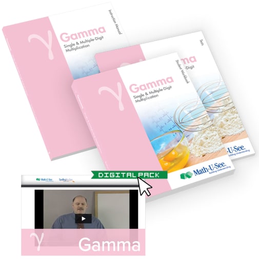 Math-U-See Gamma Set (no Integer Blocks)