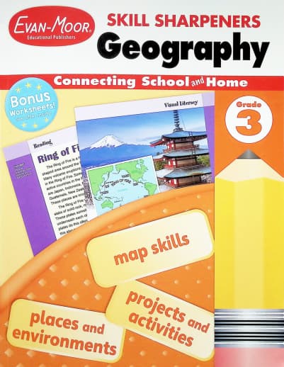 Skill Sharpeners: Geography - Grade 3