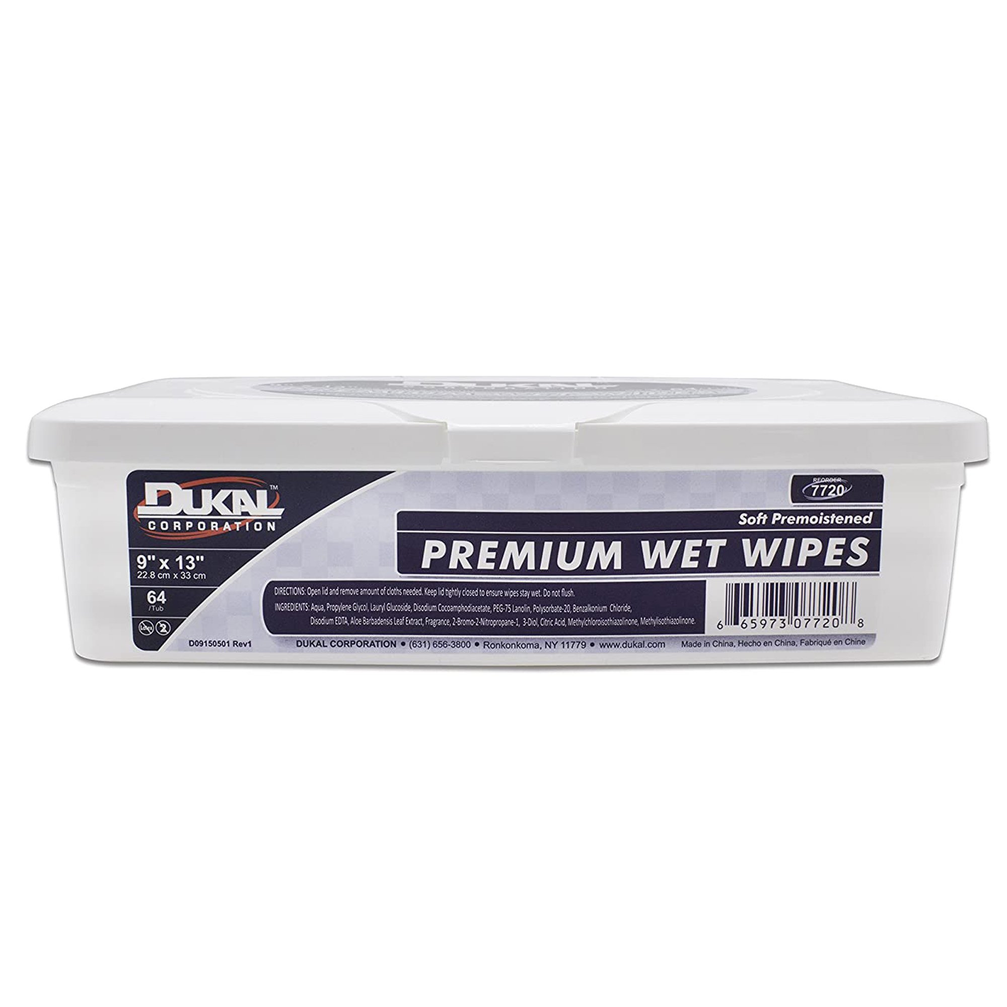 Dukal Premium Personal Wipe, 9 x 13 Inch MK 768874