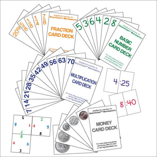 Cards Only (6 special decks needed for games)