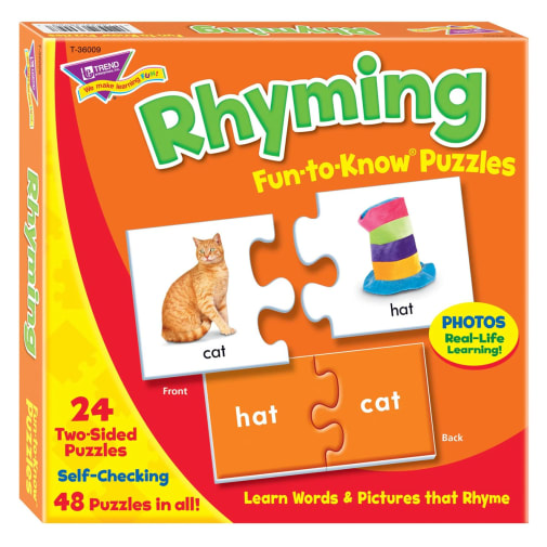 Rhyming Fun-to-Know Puzzles