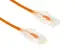 Cat6A Slim Snagless Ethernet Patch Cable, 0.75ft, Orange