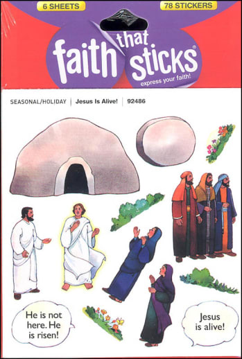 Jesus Is Alive! Stickers (Faith That Sticks)