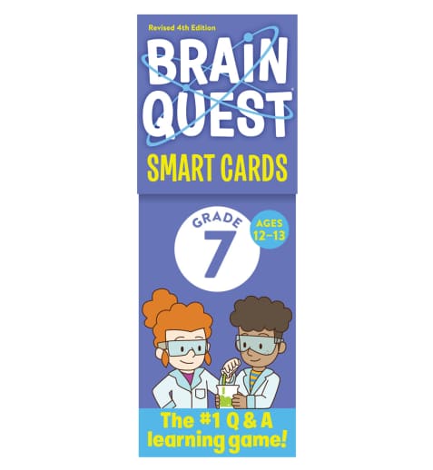Brain Quest 7th Grade Smart Cards (Revised 4th Edition)