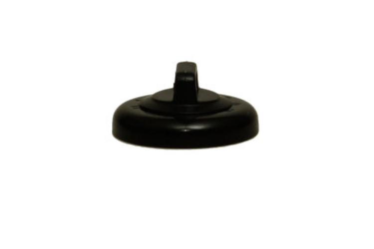 Small Black Magnetic Zip Tie Mount, 10lb, Plenum, UL, 10pc