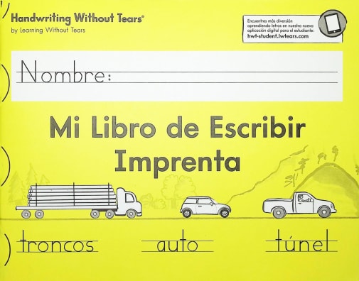 Mi Libro de Escribir Imprenta Student Workbook (2022 Edition)
