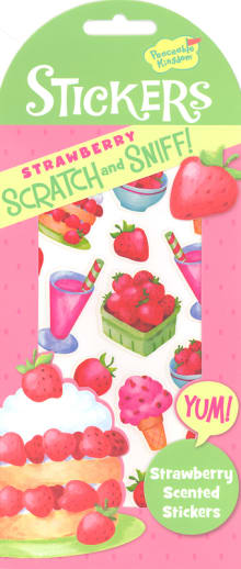Strawberry Scratch & Sniff! Stickers