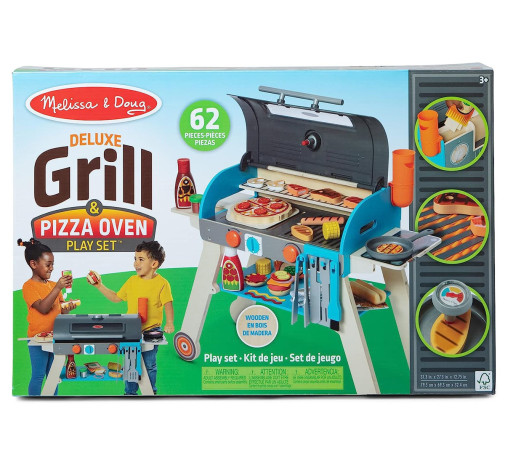 Deluxe Wooden Cooktop Set - Melissa & Doug