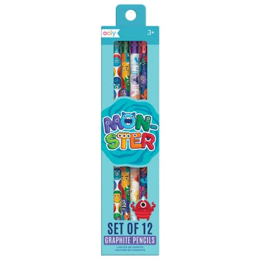 Monster Graphite Pencils (set of 12)