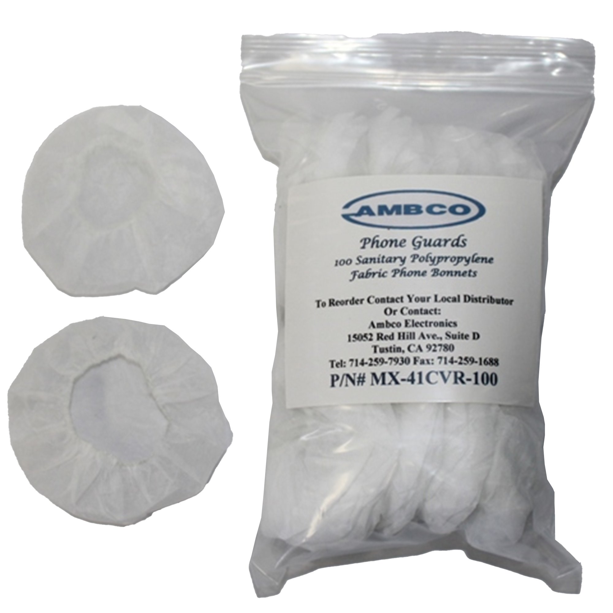 Ambco Sanitary Headset Cover for use with Maico MX-41/AR Audiometer Headset MK 586271