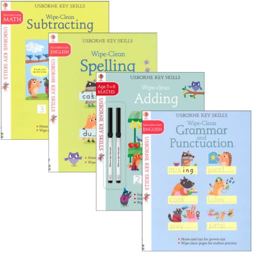 Key Skills Wipe-Clean Intro Pack (Usborne Key Skills)