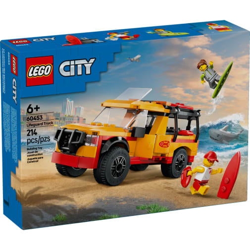 LEGO City Great Vehicles Lifeguard Beach Rescue Truck (60453)