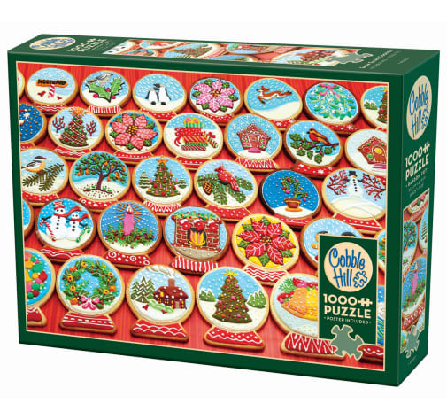 Cobble Hill Snow Globe Cookies Puzzle (1000 piece)