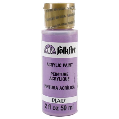 Folkart Color Acrylic Paint Victorian Violet - 2 oz