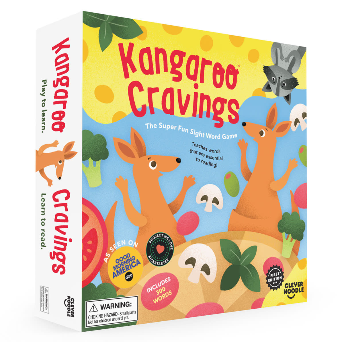 Kangaroo Cravings Sight Word Reading Game
