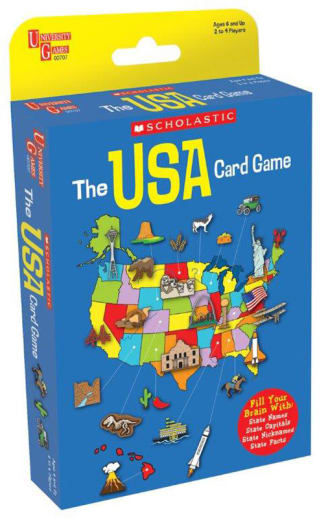 Scholastic USA Card Game