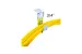 Ceiling Mount Style 3/4 Inch J-Hook Cable Support Wire Management System (Set of 25)