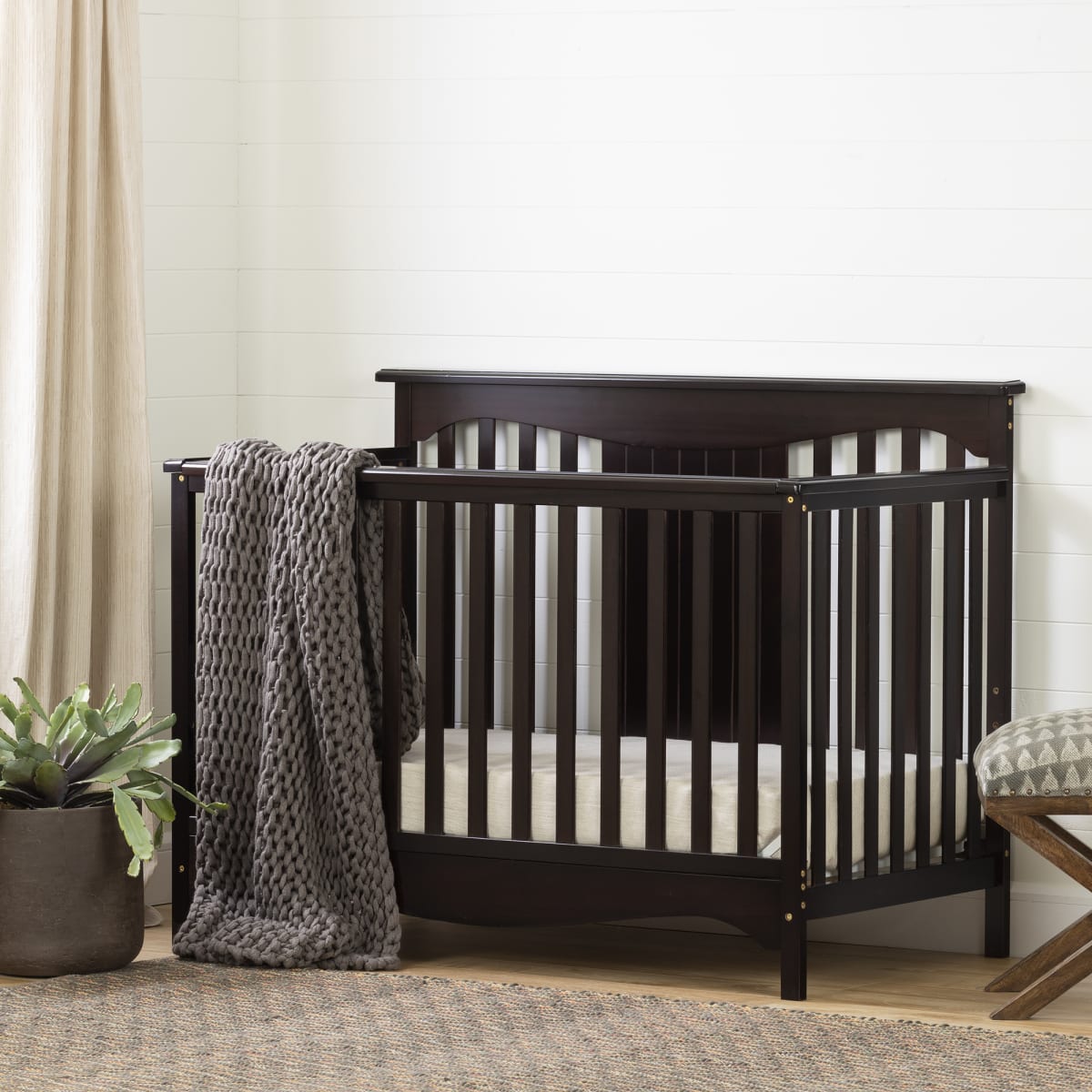 savannah sleigh cot bed