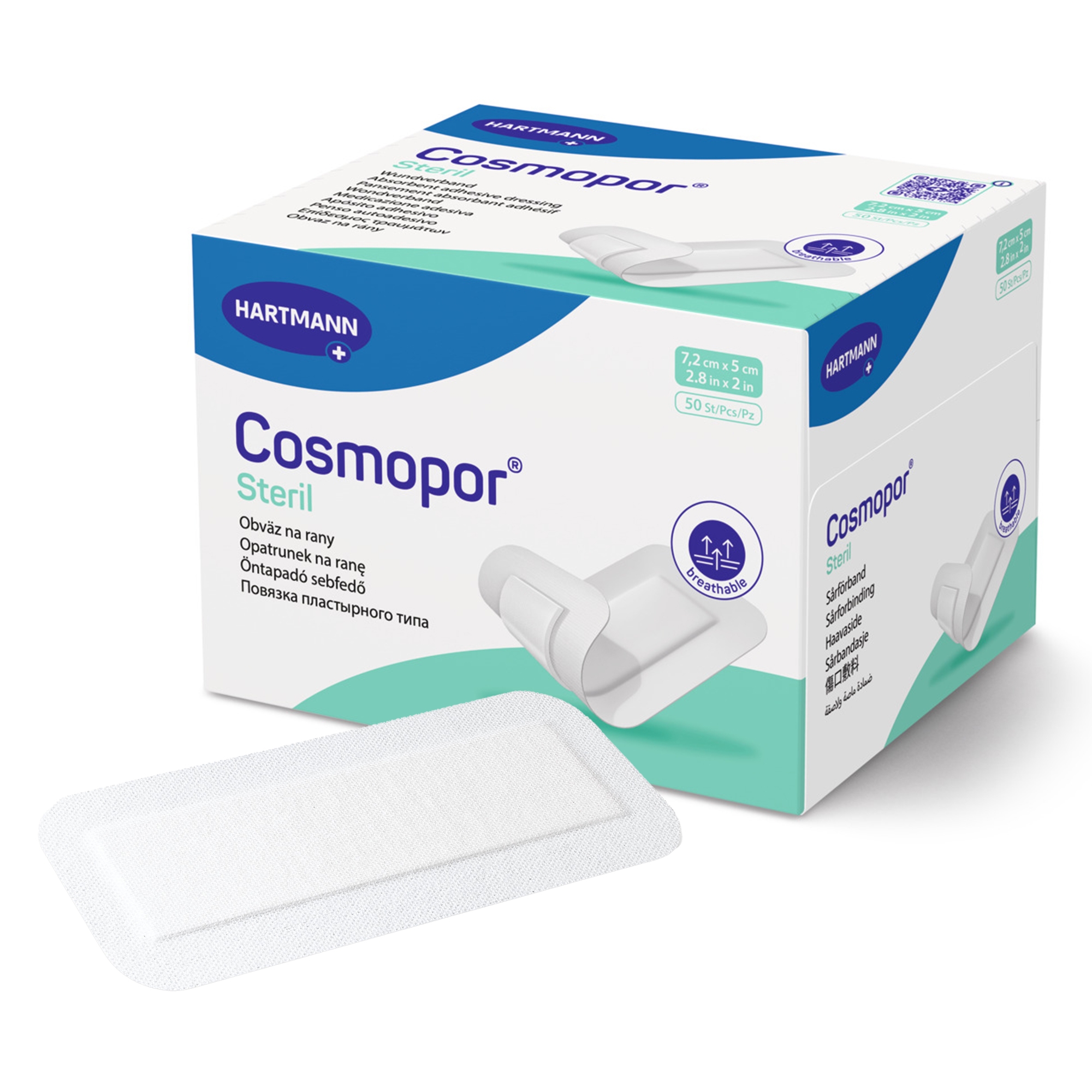 Cosmopor Adhesive Dressing, 2 x 2-4/5 Inch MK 897599