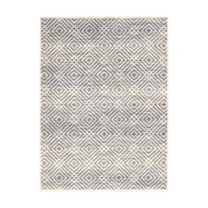 Avilla - Tapis décoratif Losanges vieillis Avilla - Tapis décoratif Losanges vieillis