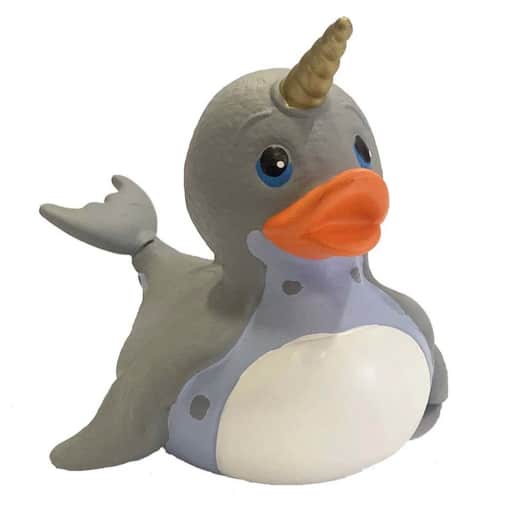 Rubber Duck Bath Toy (Narwhal)