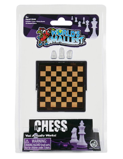 World's Smallest Chess Game