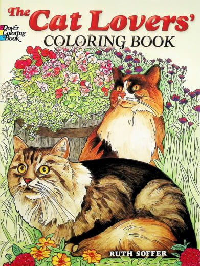 Cat Lovers Coloring Book