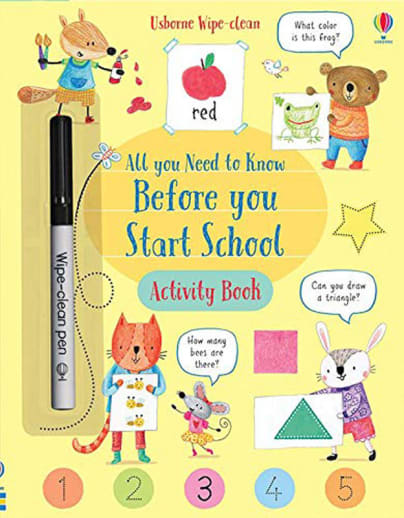 Before You Start School Wipe-Clean Activity Book