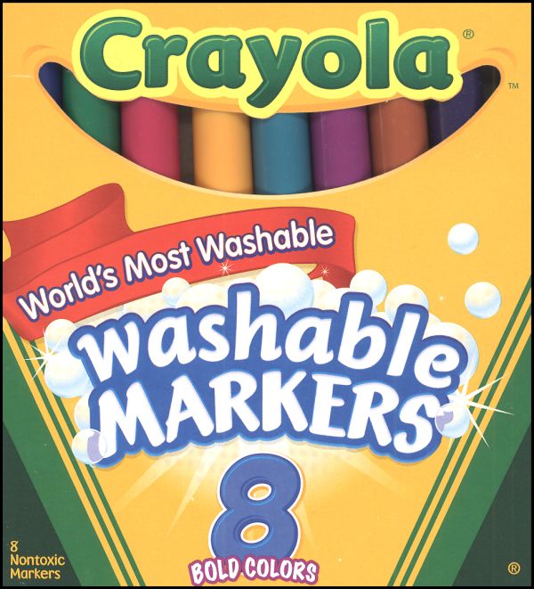 Crayola Bold & Bright Washable Markers Set